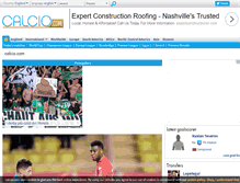 Tablet Screenshot of forum.calcio.com